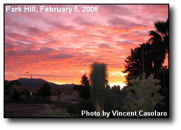 San Jacinto Sunrise San Jacinto Sunrise
