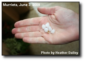 Marble Sized Hail Marble Sized Hail