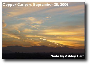 Sunrise Contrails Sunrise Contrails