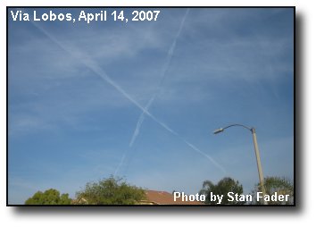 Crossing Contrails Crossing Contrails