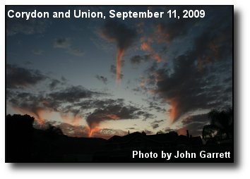 Virga over Wildomar Virga over Wildomar